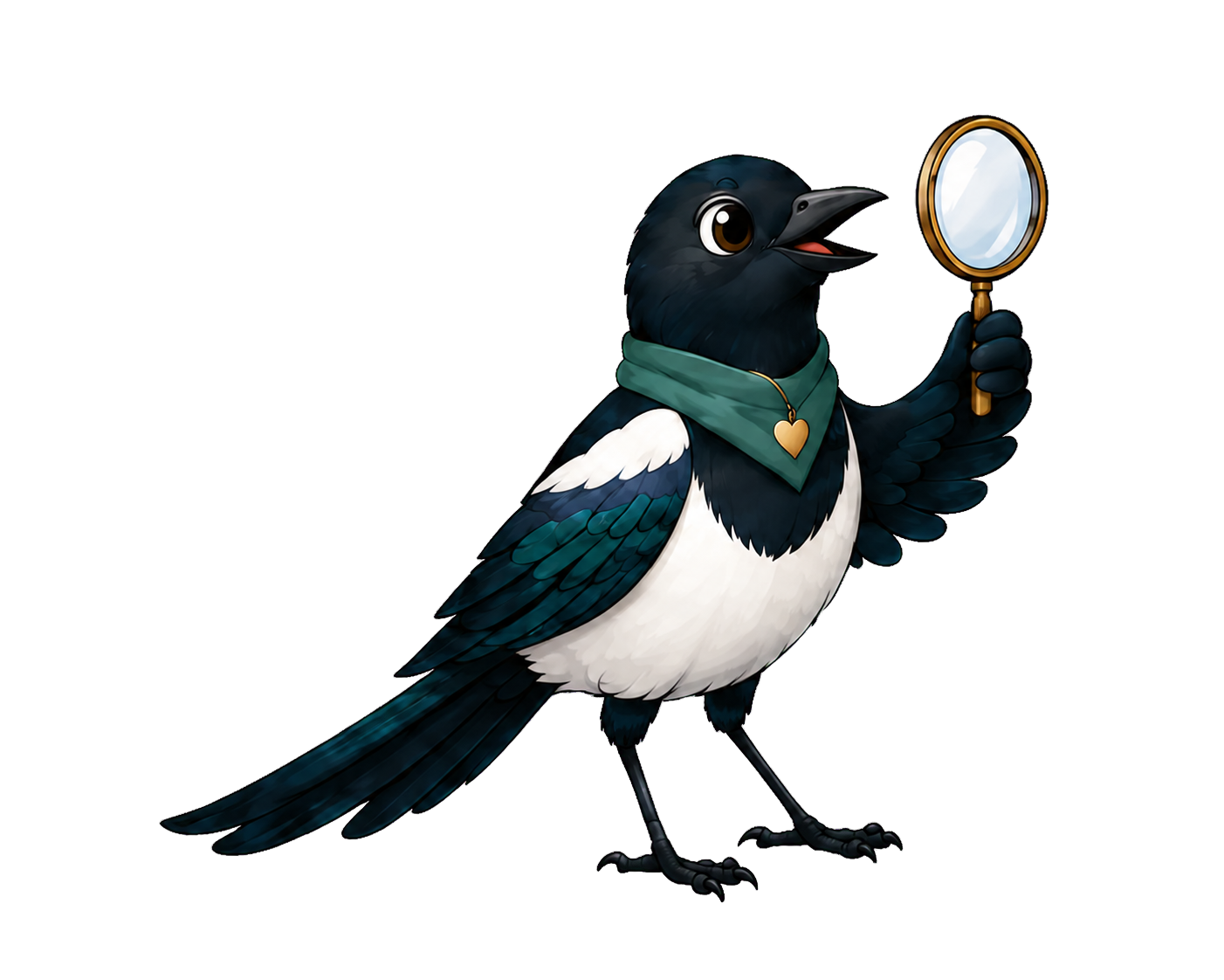 Collette the magpie